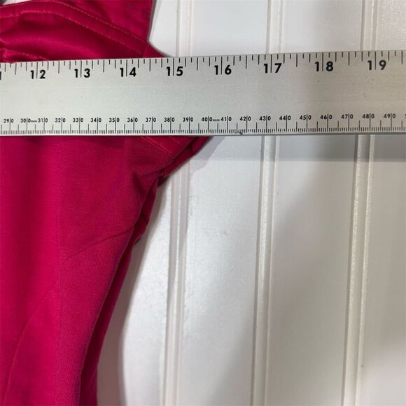 Ted Baker London Pink Strappy Bodycon Mini Dress Size 3 (US 8) Y2K Glam Party - Picture 3 of 8